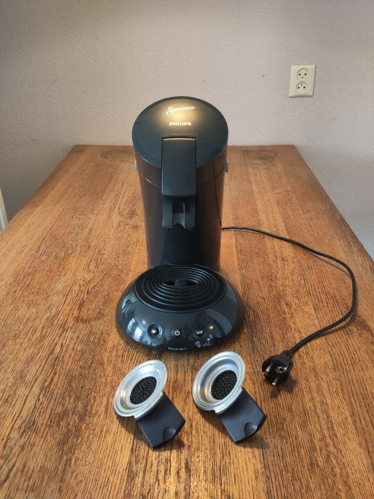 Philips Senseo Original Intensity Select HD6554/60 - Zwart, Koffiemachine, Ophalen of Verzenden, Zo goed als nieuw, 2 tot 4 kopjes