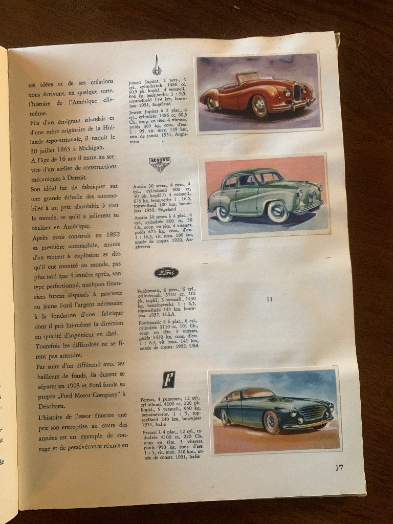 Oud Plaatjesalbum - Van Koets tot Stroomlijn ANWB oldtimers, Ophalen of Verzenden, Gelezen, Algemeen