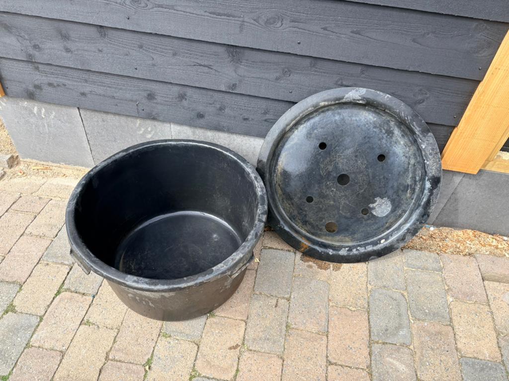 Fontein bak / kuip, Tuin en Terras, Ophalen, Gebruikt, Kunststof