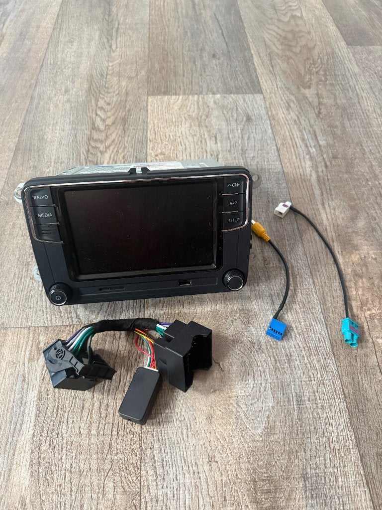 Volkswagen autoradio, Ophalen, Zo goed als nieuw