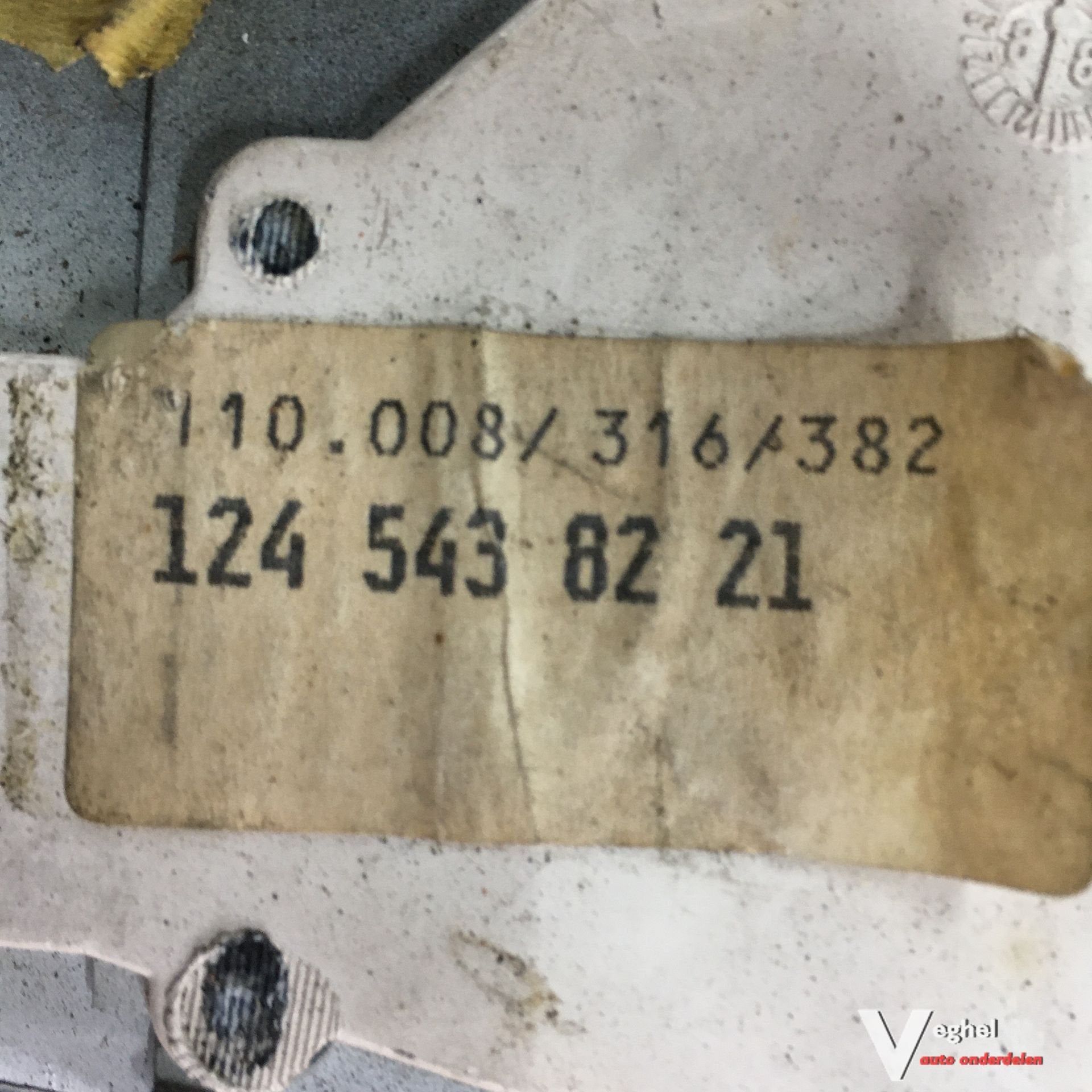 Mercedes W124 3.0 Diesel 1988   Km Tellerklok    124 542 566, Gebruikt, -, -, Ophalen of Verzenden