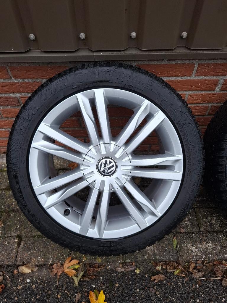 17 inch VW Geneva velgenset ,zeer nette staat!, Auto-onderdelen, Besturing, Audi, Seat, Volkswagen, Skoda, Ophalen