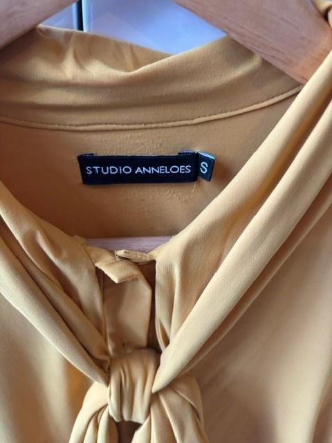 Blouse Studio Anneloes, S, Kleding | Dames, Blouses en Tunieken, Studio Anneloes, Geel, Ophalen of Verzenden, Maat 36 (S)