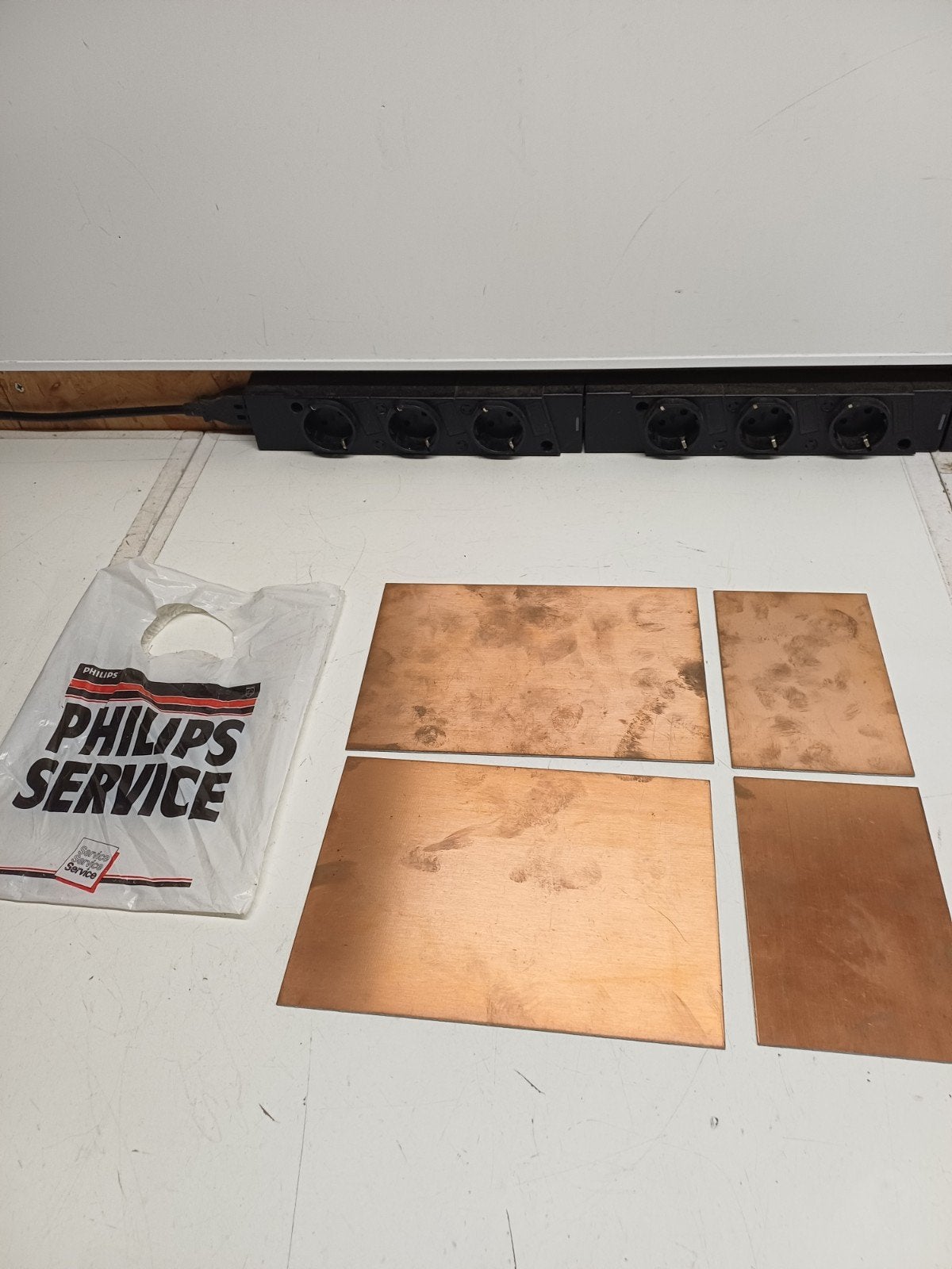 Nieuwe koperen printplaten PCB - 4 stuks (21x15, 15x10), Ophalen of Verzenden, Nieuw