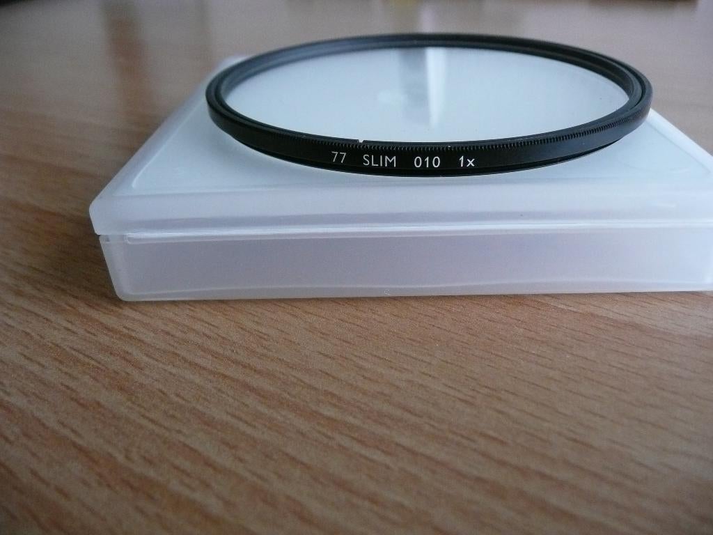 B+W slim 010 1x MRC 77mm filter, Ophalen of Verzenden, Zo goed als nieuw, 70 tot 80 mm, Overige typen
