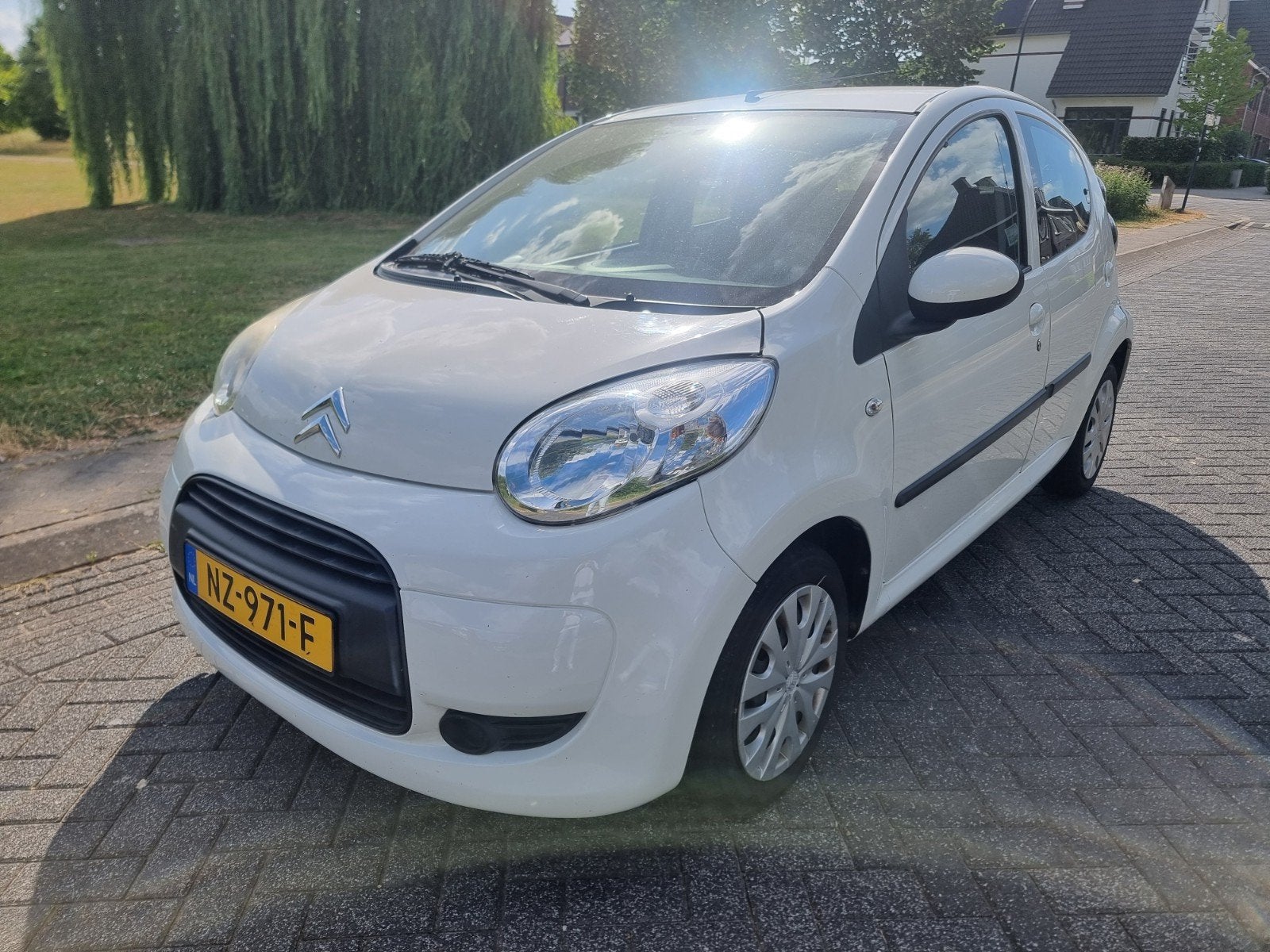 Citroën C1 1.0i 68PK 5D 2011 airco toerenteller el. Ramen, Voorwielaandrijving, Stof, Zwart, 4 stoelen