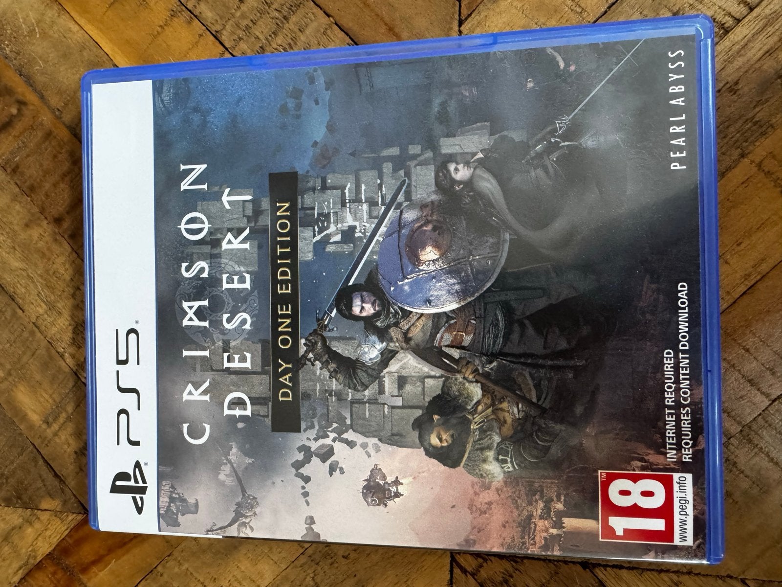 Crimson Desert PS5 - Day One Edition (nieuwstaat), Avontuur en Actie, Online, Vanaf 18 jaar, 1 speler