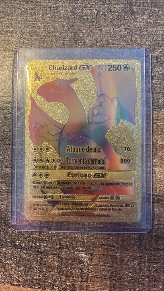 Charizard gx, Ophalen of Verzenden, Zo goed als nieuw