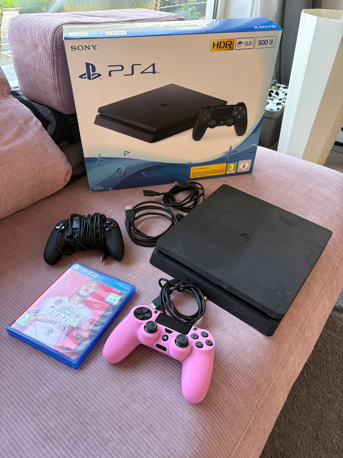 Sony playstation 4 met controllers, Met 2 controllers, Ophalen of Verzenden, Zo goed als nieuw, Original