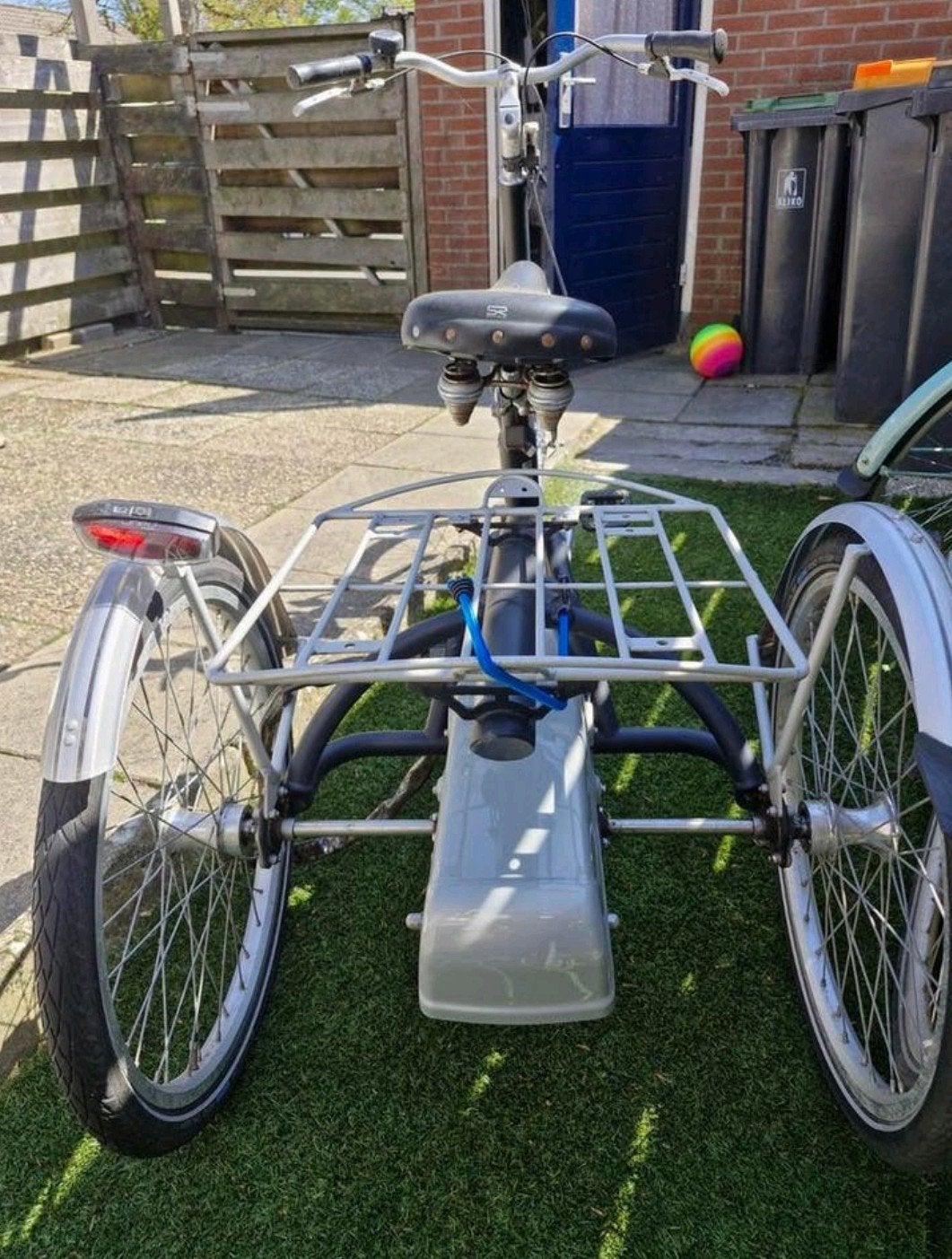 Driewielfiets, Ophalen