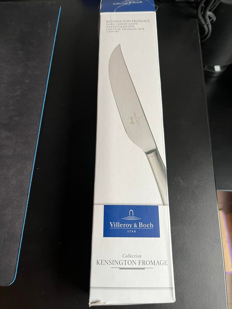 Villeroy en Boch Kensington kaasmessen NIEUW, Ophalen of Verzenden, Nieuw, Rvs of Chroom, Los bestek