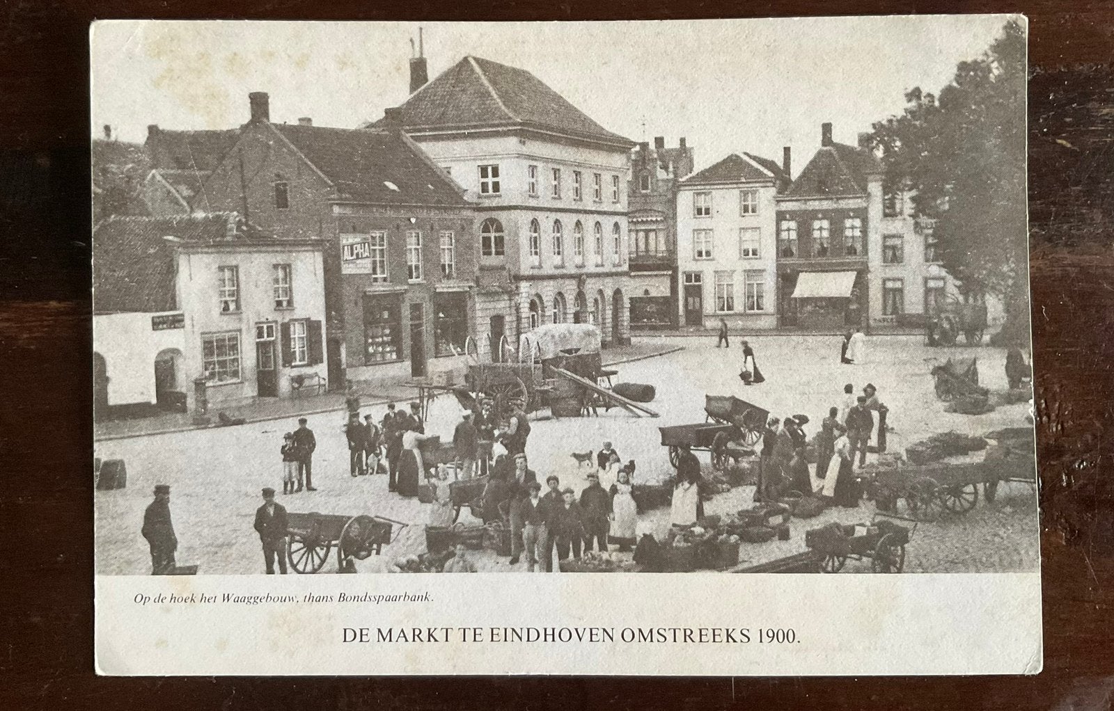 Ansichtkaart Eindhoven, Verzamelen, Foto's en Prenten, Ophalen of Verzenden, Voor 1940, Gebruikt, Overige onderwerpen