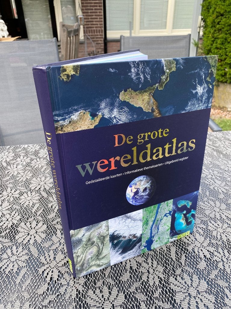 De Grote Wereldatlas, Ophalen of Verzenden, 1800 tot 2000, Wereld, Landkaart