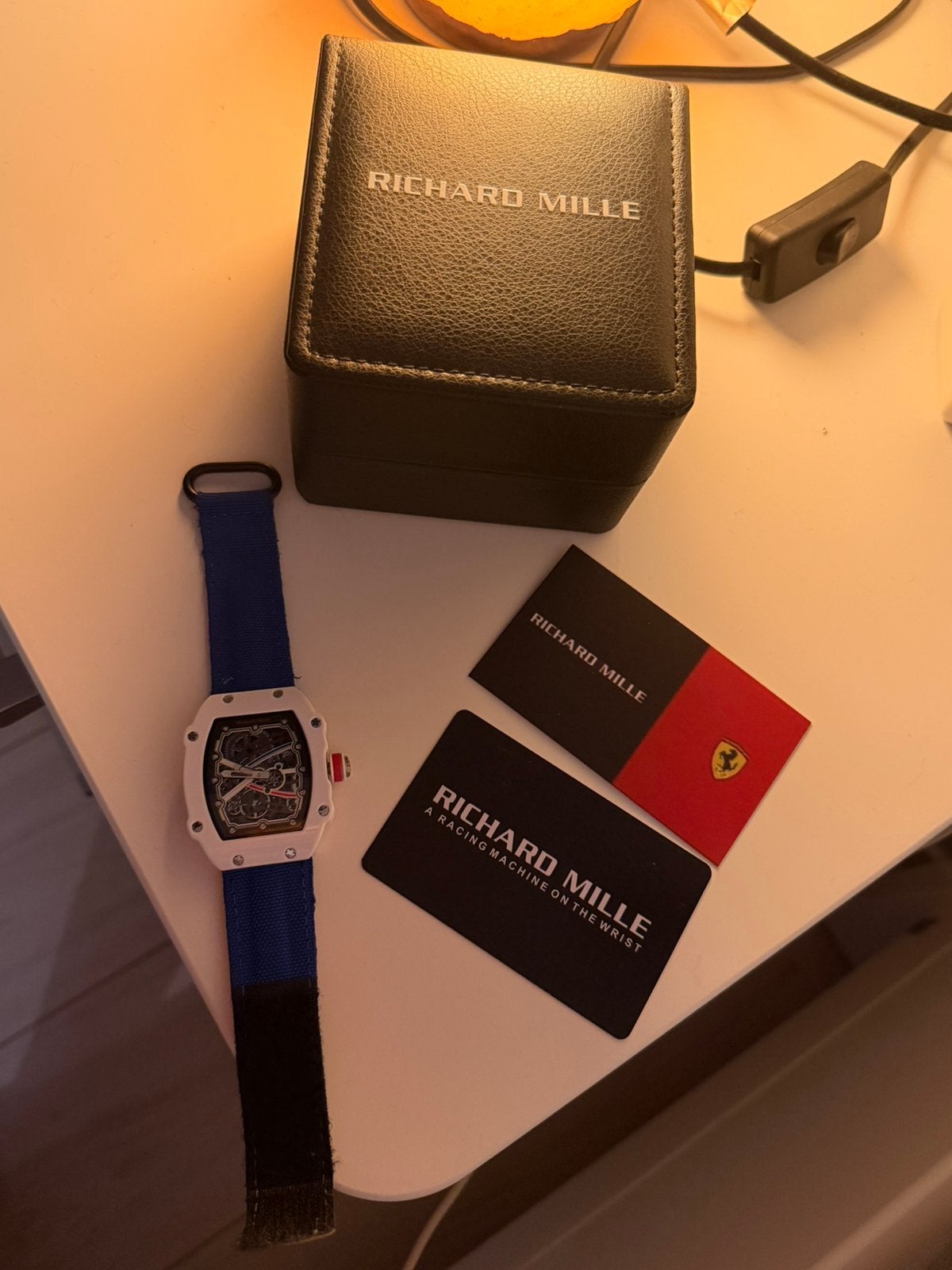 Richard mille horloge, Staal, Polshorloge, Overige materialen, Nieuw