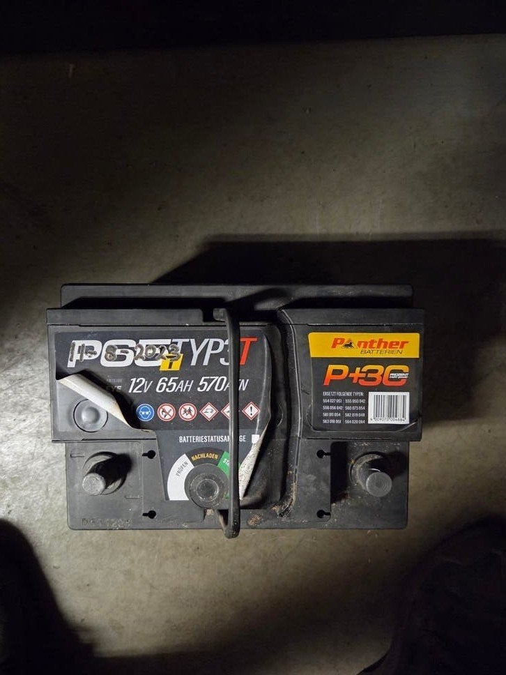 Panther P+3C 12V 65Ah 570A Auto Accu, Auto-onderdelen, Accu's en Toebehoren, Ophalen