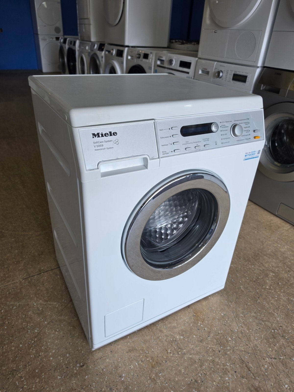 Miele V 5869 Softcare wasmachine | 7 kilo | Gratis thuis ✅️, Witgoed en Apparatuur, Wasmachines, Jirnsum, 6 tot 8 kg, Ophalen of Verzenden