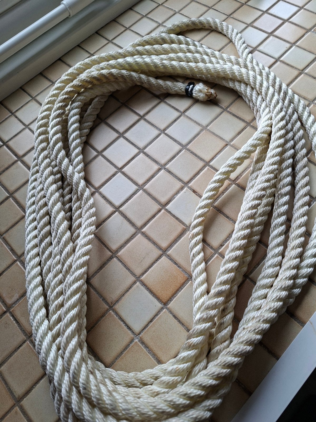 Touw nylon 10 meter, Ophalen, Nieuw