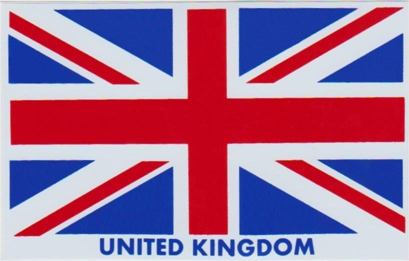 Union Jack [Engelse vlag] sticker #5, Ophalen of Verzenden