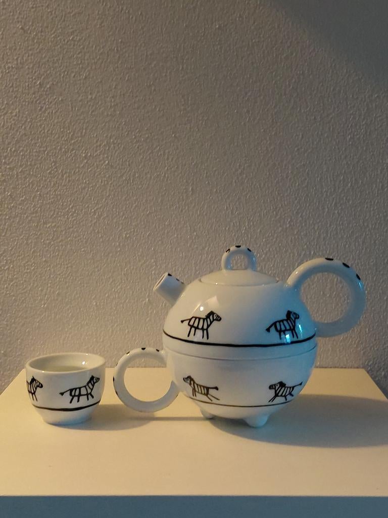 Arzberg 'Fantasia' Tea for One, ontwerp Matteo Thun, Ophalen of Verzenden
