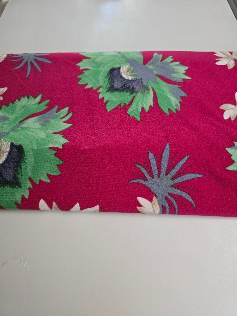 fuchsia stretch flowers (110), Overige materialen, 120 cm of meer, Nieuw, Ophalen of Verzenden