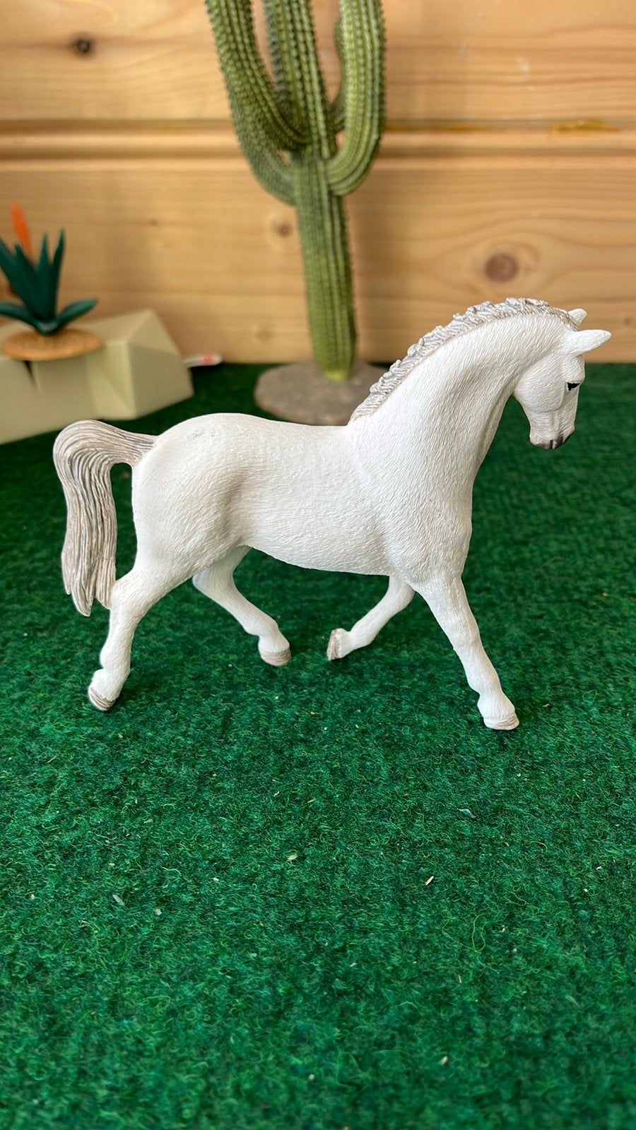 Schleich holstein merrie 2017, Ophalen of Verzenden, Zo goed als nieuw, Paard, Beeldje of Figuurtje