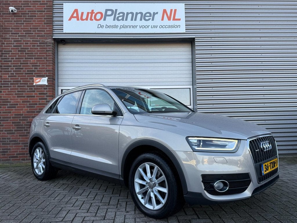 Audi Q3 2.0 TFSI Quattro! Clima! Leder! Navi! PDC!, Auto's, Audi, Euro 5, Zwart, 4 cilinders, 1984 cc