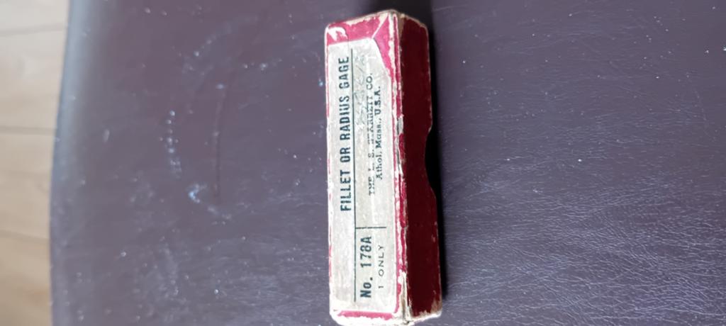 Vintage Starrett Fillet of Radius Gage No. 178A, Antiek en Kunst, Ophalen of Verzenden
