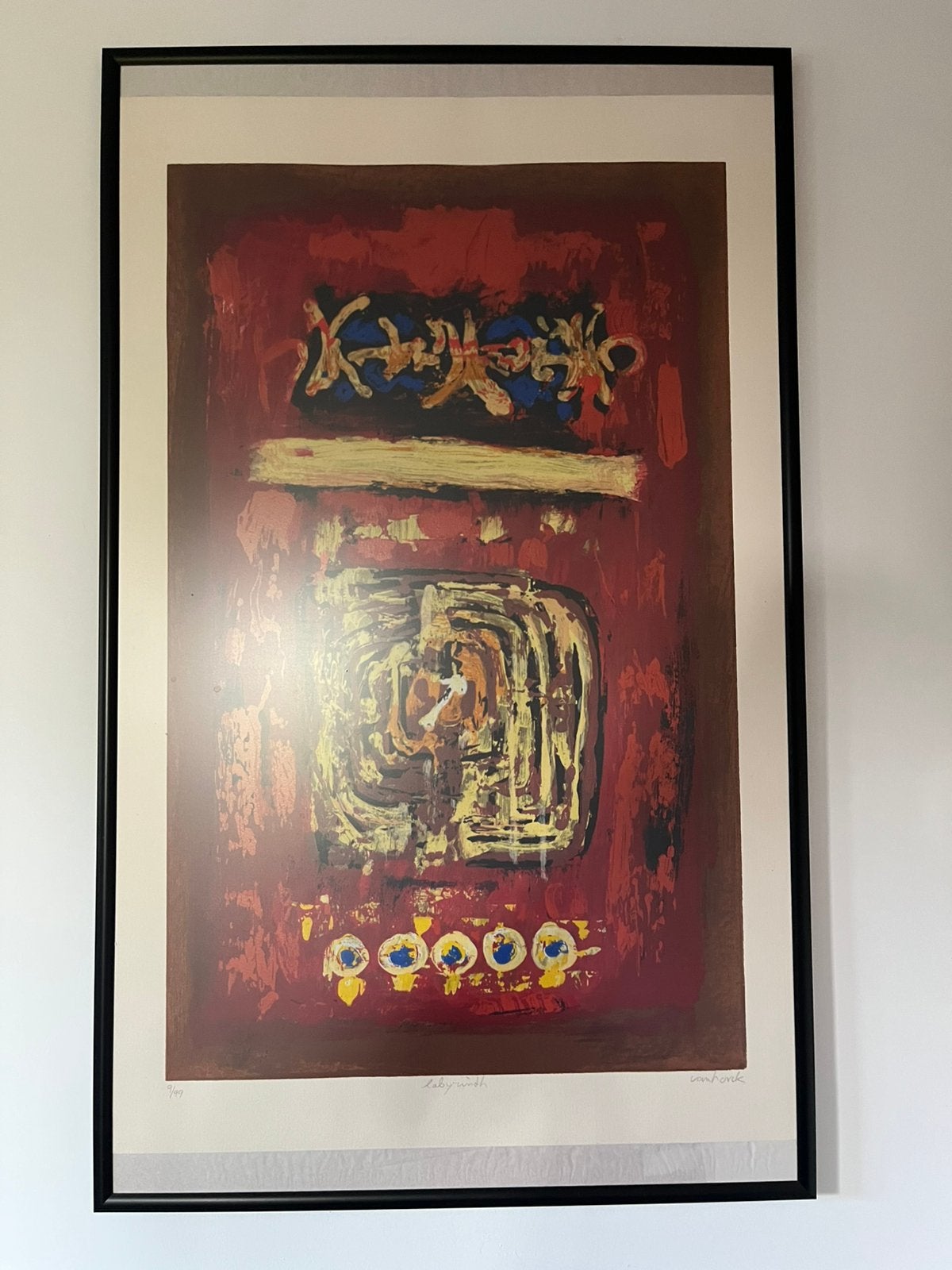 Hans Vanhorck Labyrinth, Antiek en Kunst, Ophalen