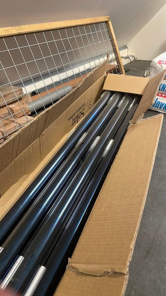 Zonnecollectoren vacuumbuis 58-1800 tot 32 stuks, 30 tot 80 cm, Overige typen, Nieuw, Minder dan 60 cm