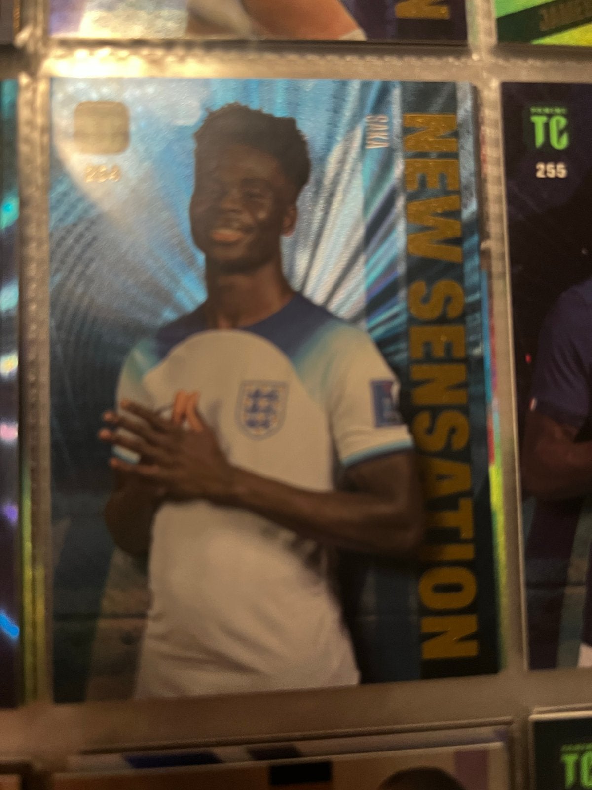 Panini New Sensation' Voetbal Kaarten, Ophalen of Verzenden, Zo goed als nieuw, Buitenlandse clubs, Spelerskaart
