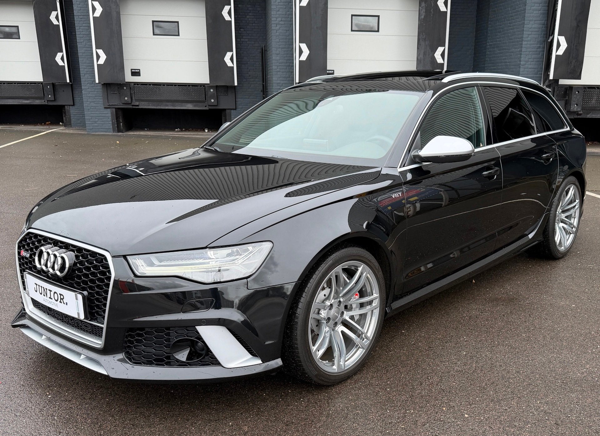 Audi A6 Avant 4.0 TFSI RS 6 quattro PANORAMADAK/CARBON/FACEL, Auto's, Audi, Automaat, Gebruikt, 4x4, Leder en Stof