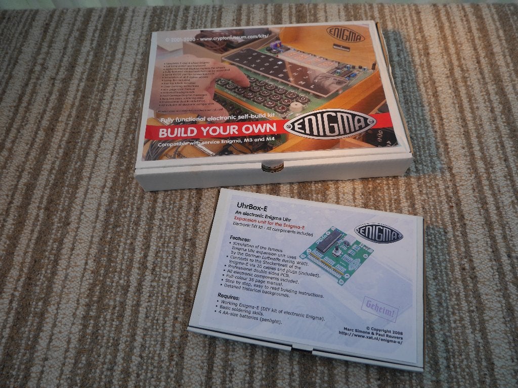 Build your own Enigma ! , bouwpakket - HighQuality, Hobby en Vrije tijd, Ophalen of Verzenden, Nieuw, 1:50 tot 1:144