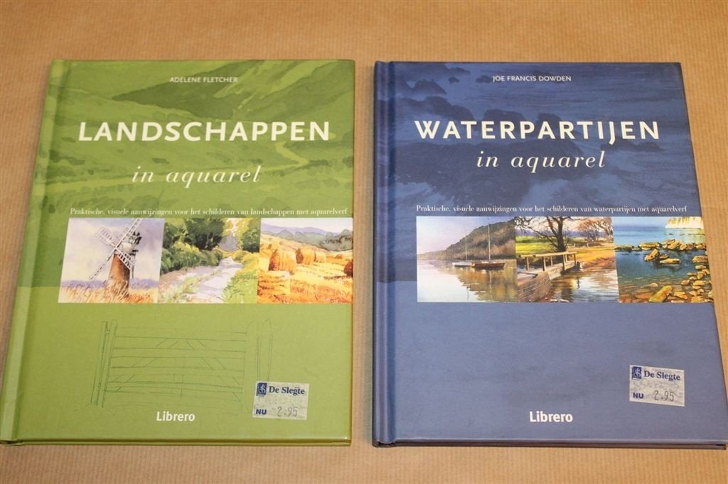 Landschappen en Water in Aquarel — Schildertechnieken, Ophalen of Verzenden, Zo goed als nieuw, Tekenen en Schilderen