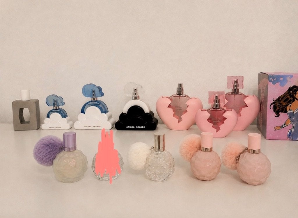 Ariana grande parfum flesjes (leeg), Ophalen, Zo goed als nieuw