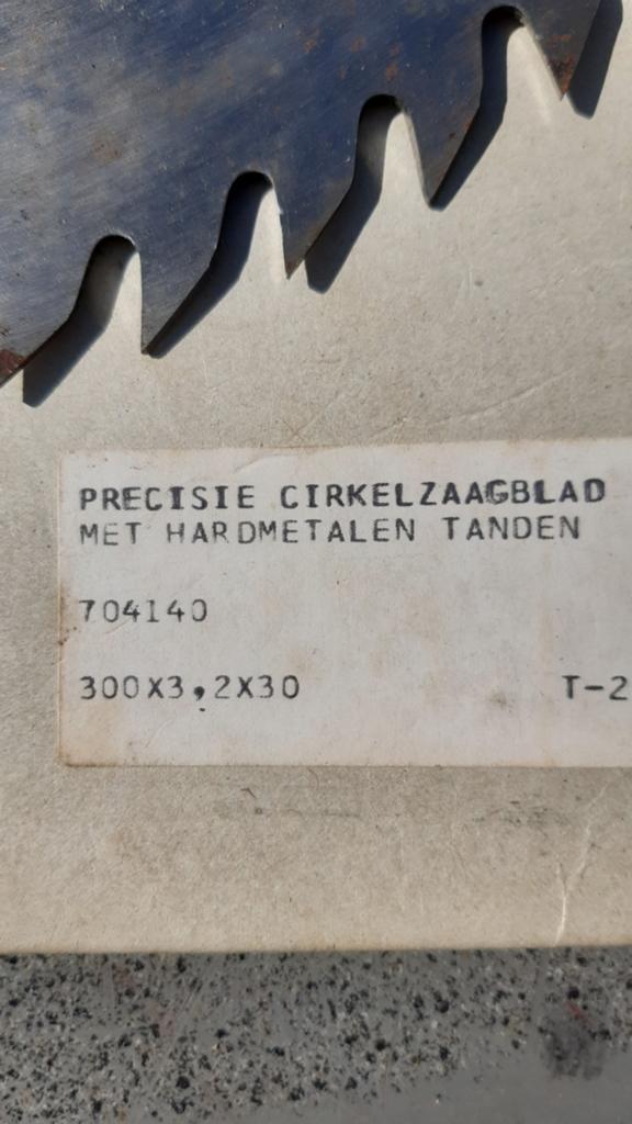 Cirkelzaagblad diam.300mm., Ophalen, Nieuw, 70 mm of meer