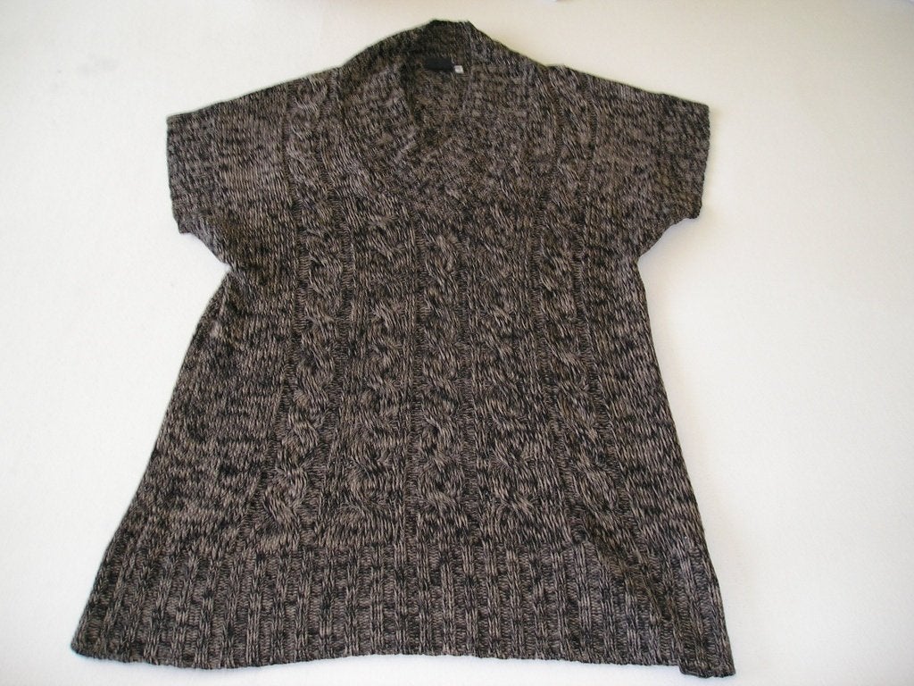 prachtige zwart/bruine lange trui / hes Pescara maat XL, Ophalen, Meerkleurig, Maat 46/48 (XL) of groter, Pescara