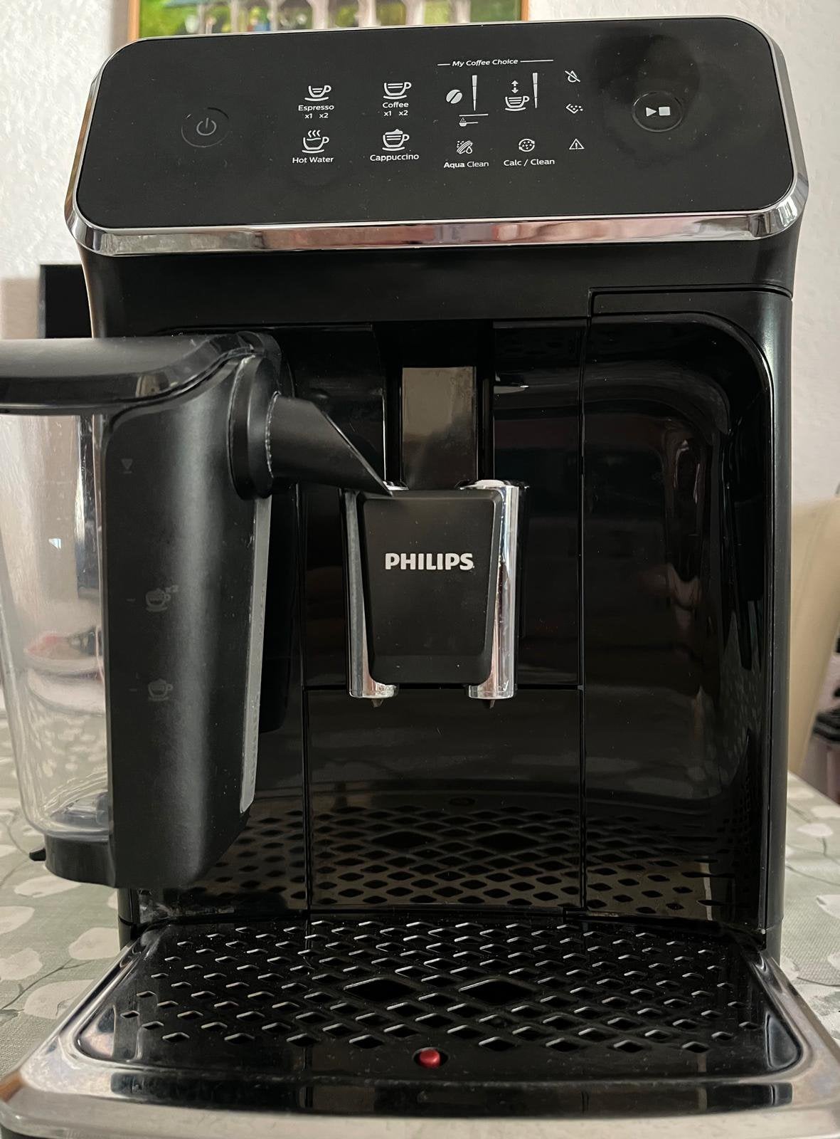 Philips EP2231, Witgoed en Apparatuur, Afneembaar waterreservoir, Gebruikt, Koffiemachine, Ophalen of Verzenden