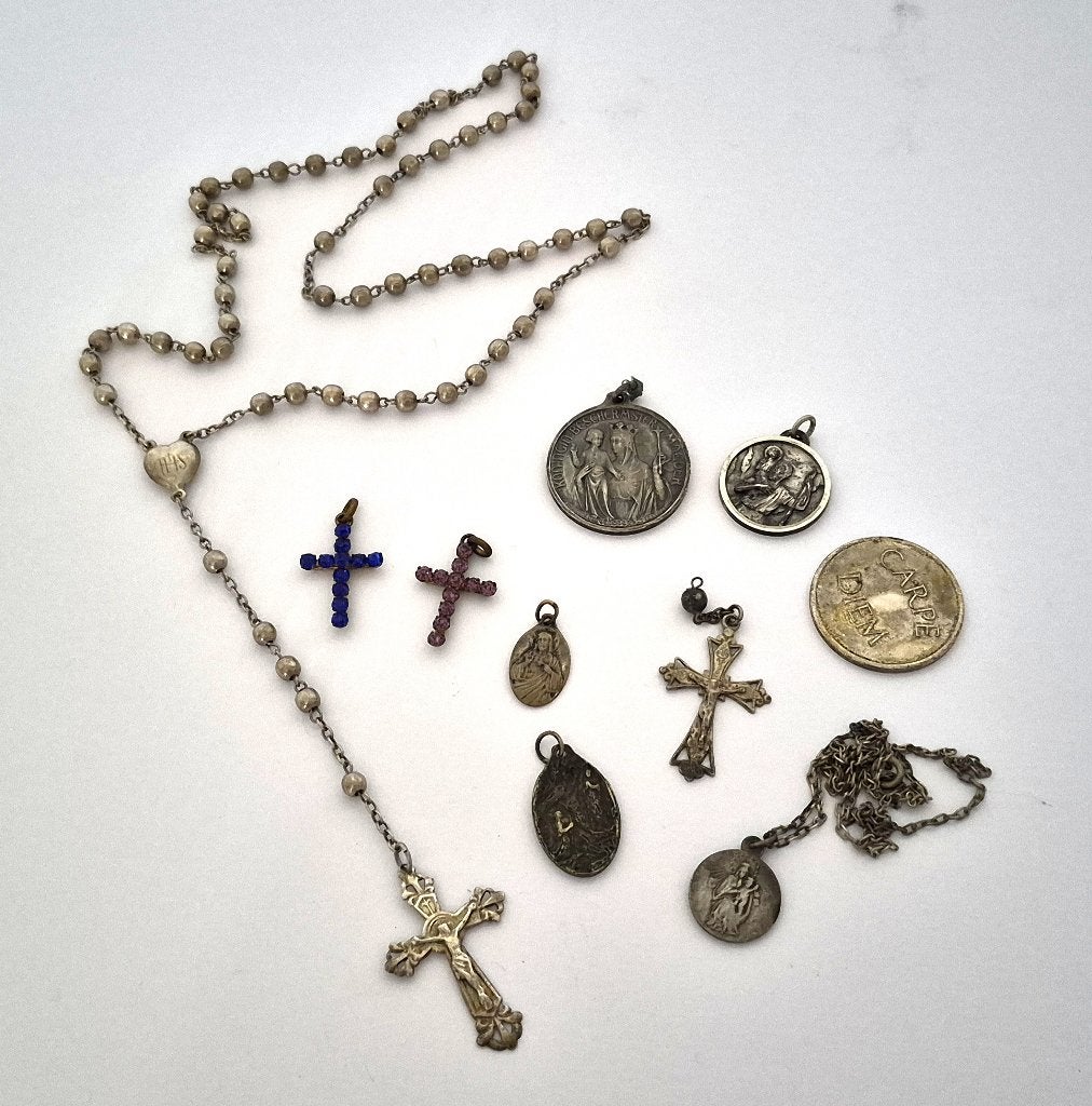 Lot religieuze sieraden, Ophalen of Verzenden