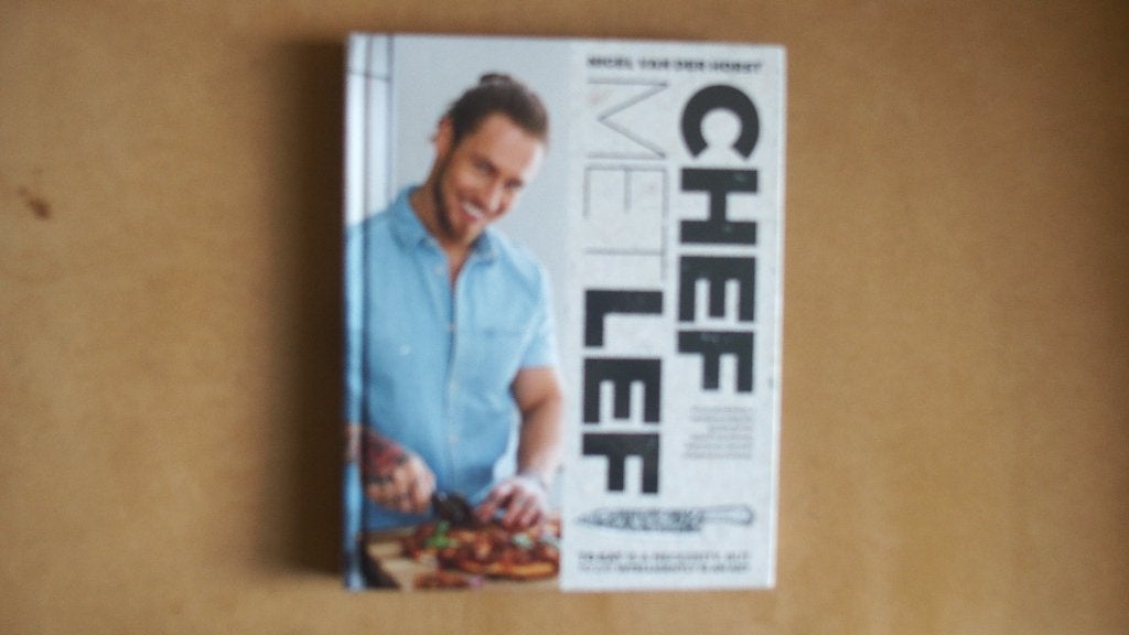 Chef met lef - Kookboek, Boeken, Nigel van der Horst, Ophalen of Verzenden, Zo goed als nieuw, Overige typen