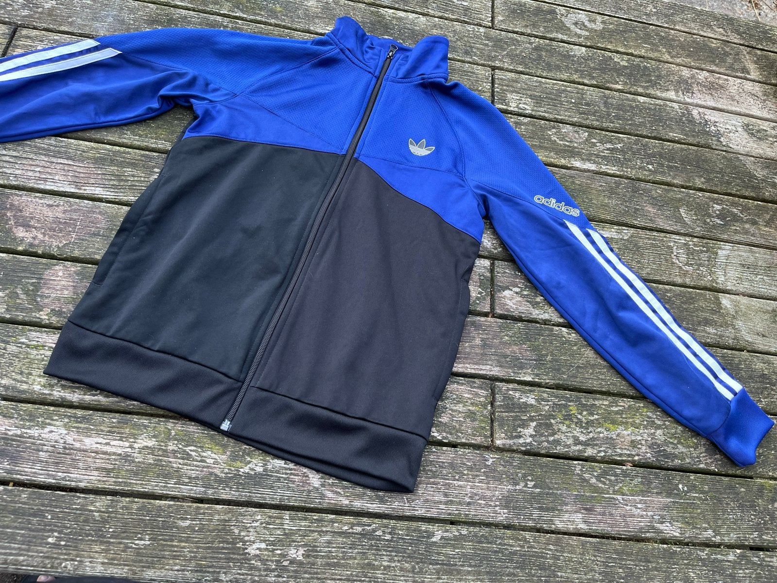 Adidas sportvest maat 158, Ophalen of Verzenden, Gebruikt, Jongen of Meisje, Trui of Vest