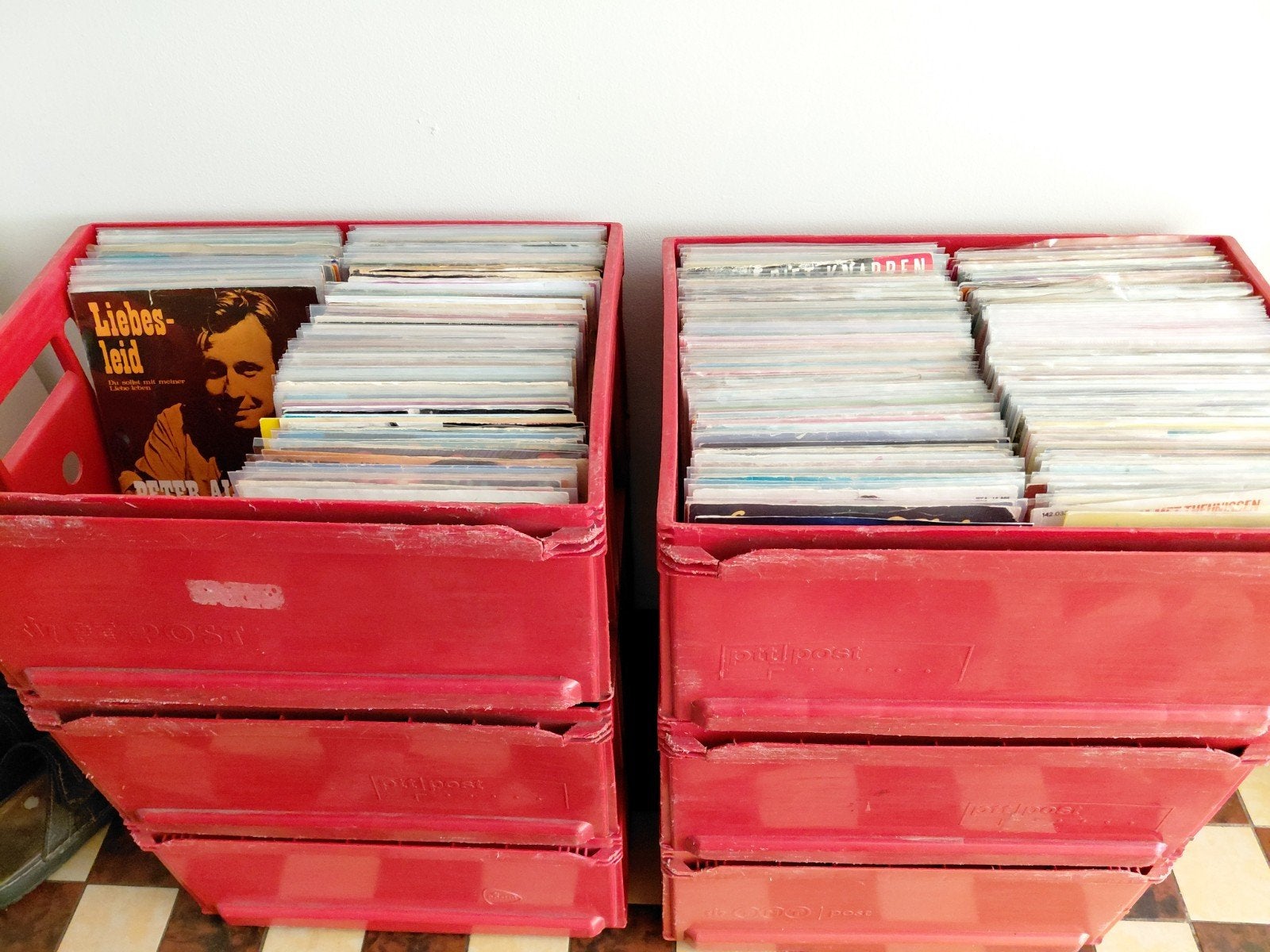 Verzameling, vinyl singles, Ophalen of Verzenden, Gebruikt, Pop