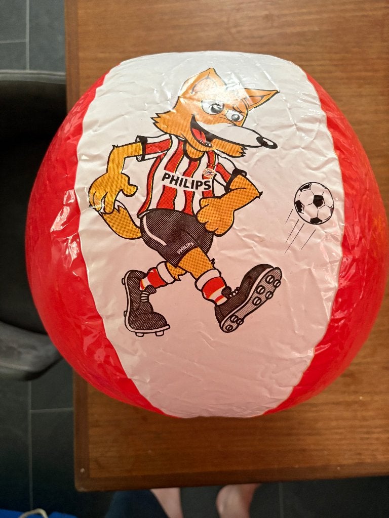 Strandbal PSV Phoxy, Ophalen of Verzenden, Zo goed als nieuw, PSV, Overige typen