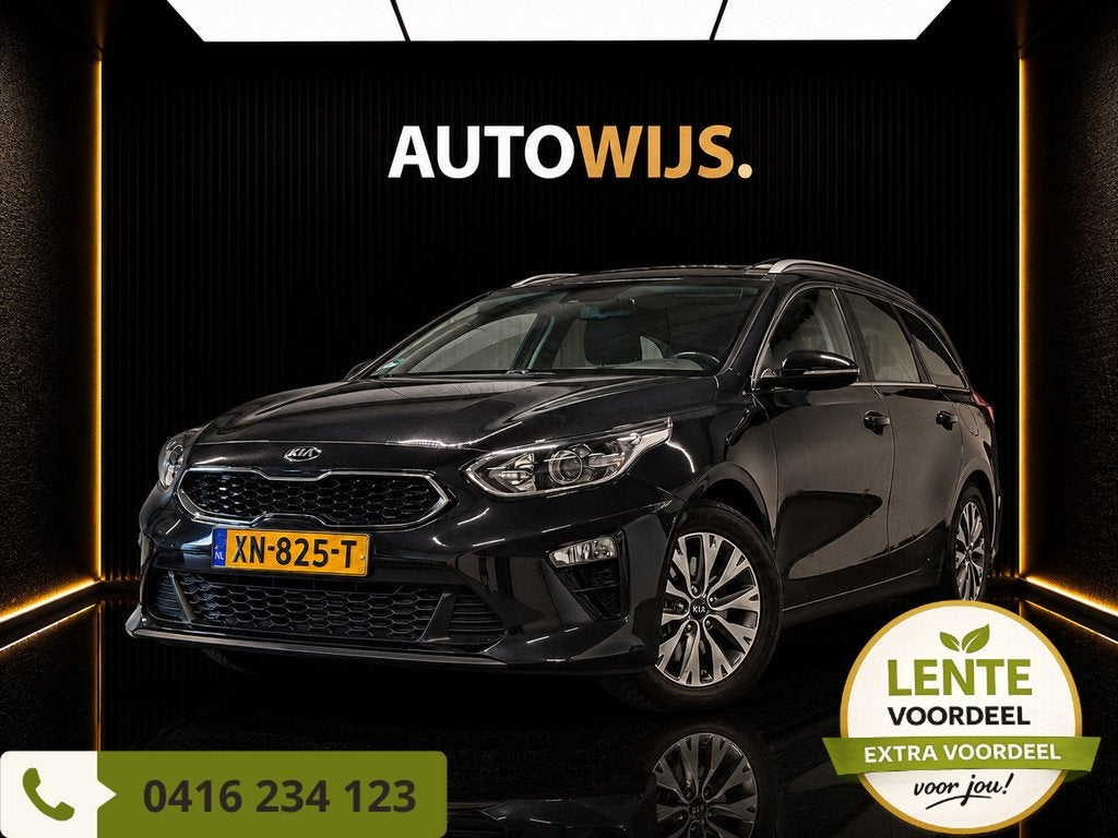 Kia Ceed Sportswagon 1.0 T-GDi DynamicLine|CAMERA|PANO|NL AU, Voorwielaandrijving, Stof, Gebruikt, Zwart