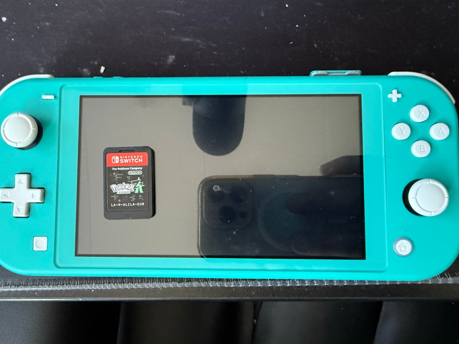 Nintendo Switch Lite Turquoise met Pokémon Legends ZA, Ophalen, Met games, Zo goed als nieuw, Switch Original