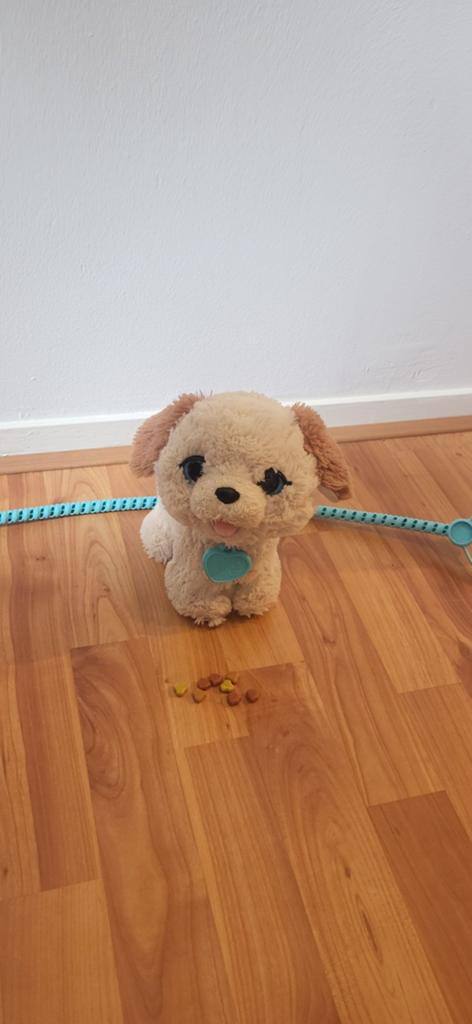 FurReal Friends Interactieve Hond: Eet, Poep & Geluid, Gebruikt, Overige merken, Beige, Interactief