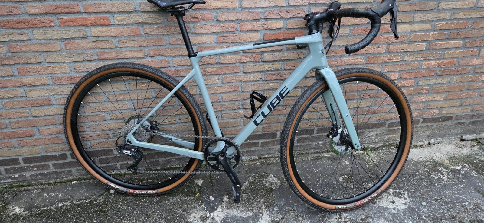 gravel cube nuroad c62, Carbon, Meer dan 20 versnellingen, 53 tot 57 cm, Ophalen