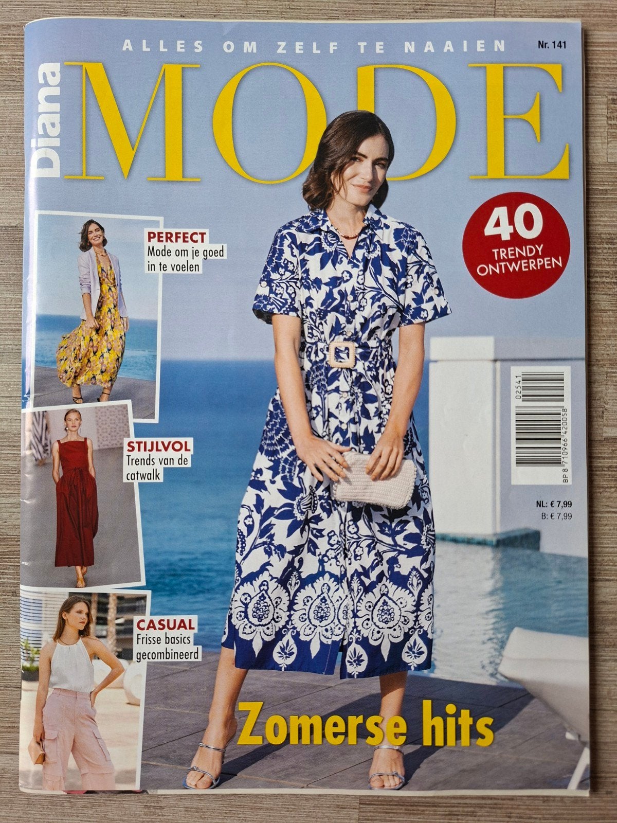 Diana Mode Nr. 141 - Alles om zelf te naaien, Ophalen of Verzenden, Nieuw, Vrouw, Overige merken