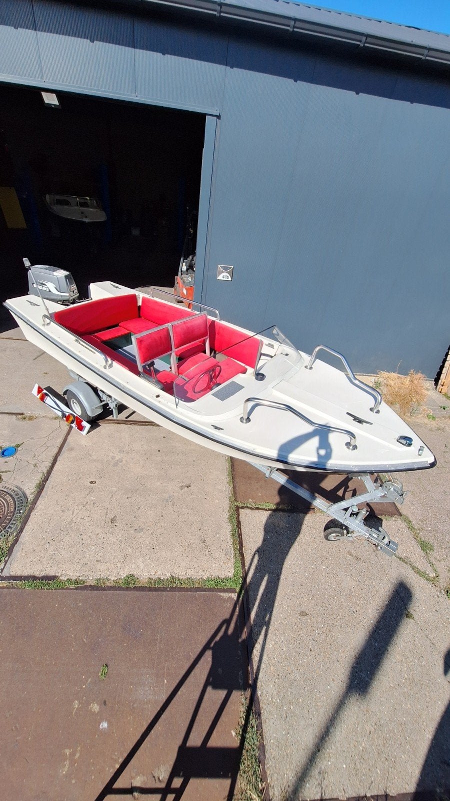 speedboot galaxy 65pk suzuki galaxy, Watersport en Boten, Speedboten, Ophalen, Overige merken, Gebruikt, 5 m