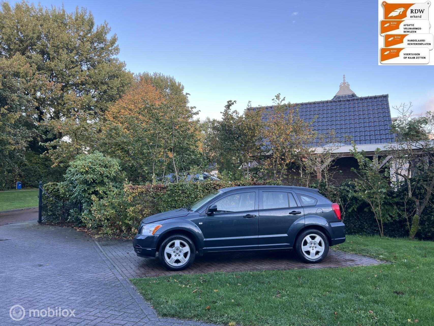Dodge Caliber 1.8 SXT bj 2008 Tekst goed lezen!, Auto's, Voorwielaandrijving, 450 kg, Gebruikt, 1295 kg