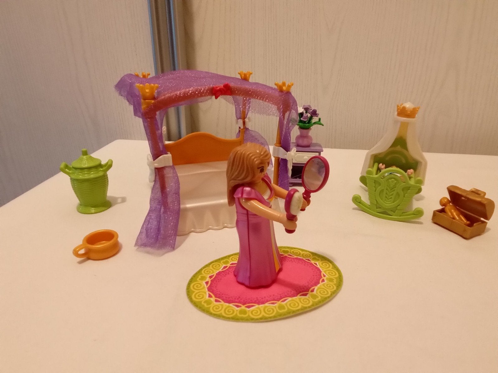 playmobil 6851 koninklijke slaapkamer compleet, Complete set, Overige typen, Ophalen of Verzenden, Zo goed als nieuw